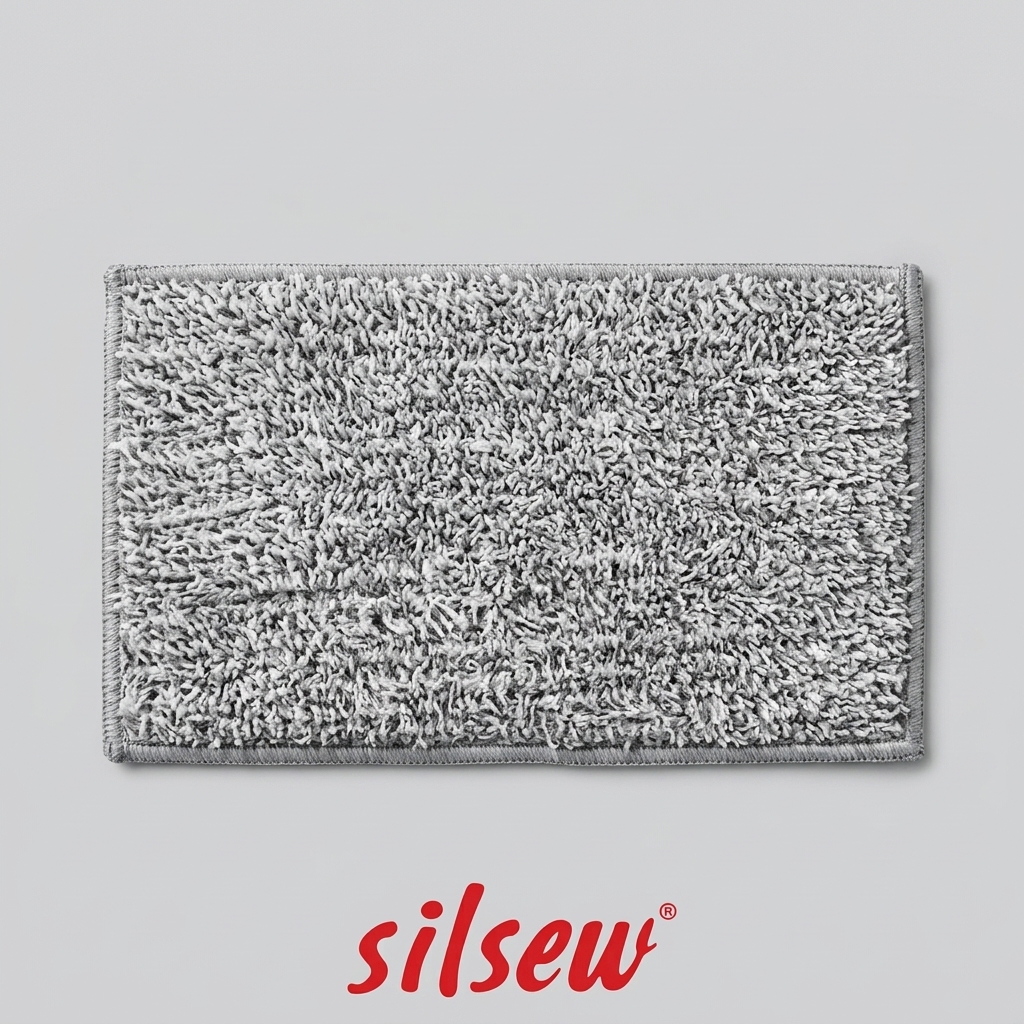 Silsew Smooth Mikrofiber Düz Mop Yedek Bezi – Flat Tablet Mop Uyumlu Cırtlı Zemin Temizlik Bezi