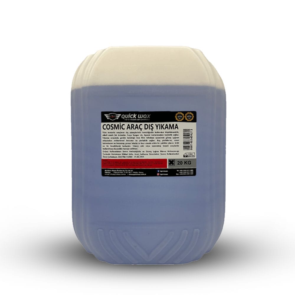 Quickwax Cosmic Araç Dış Yıkama Mavi | 20KG