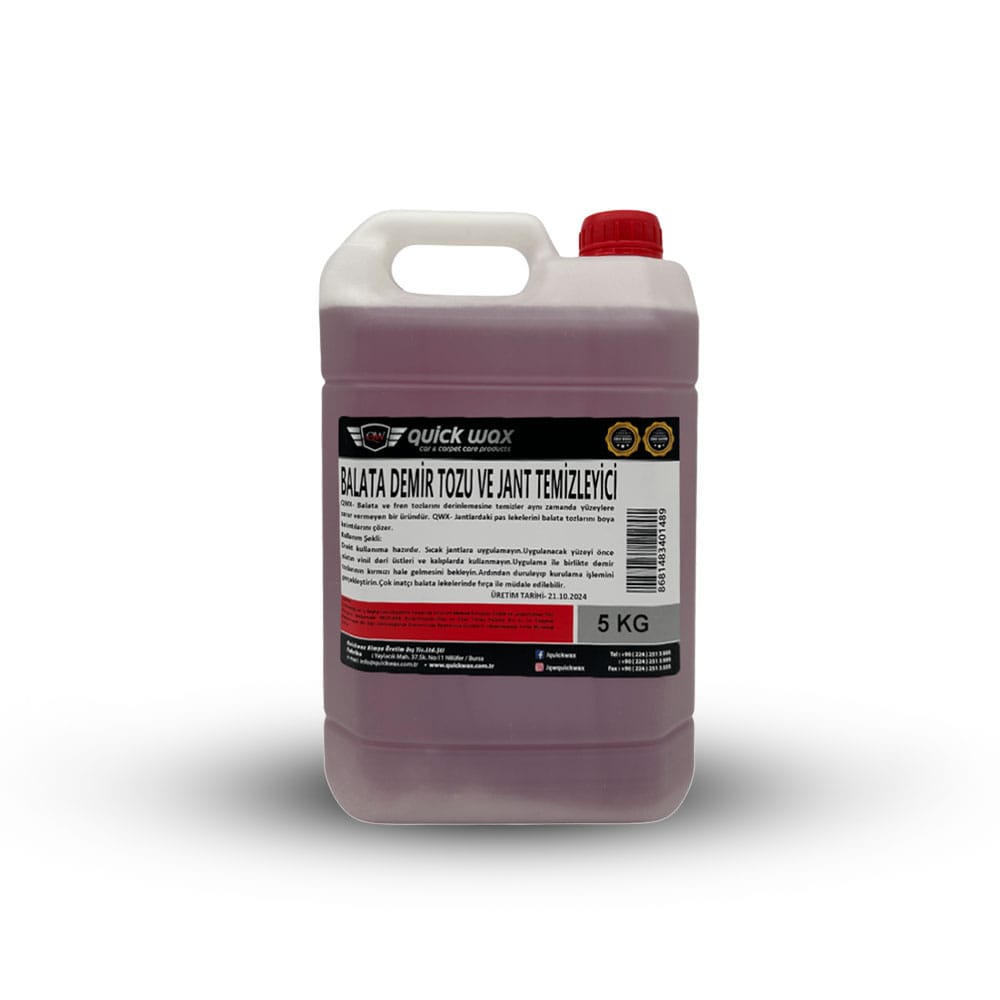 Quickwax Demir Tozu Temizleyici | 5KG