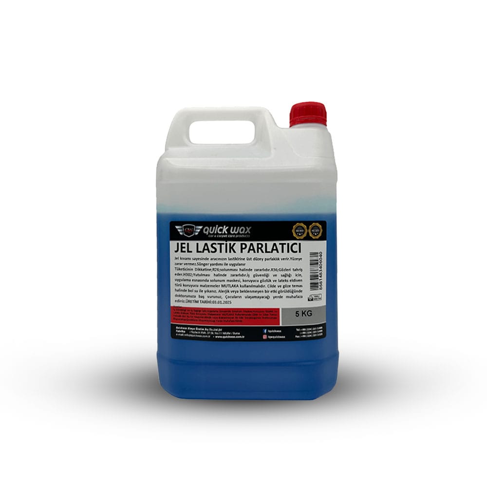 Quickwax Jel Lastik Parlatıcı | 5KG