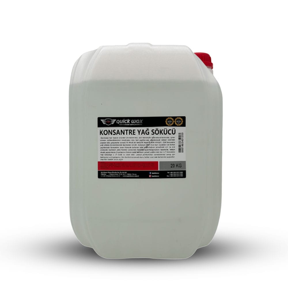 Quickwax Konsantre Yağ Sökücü | 20KG