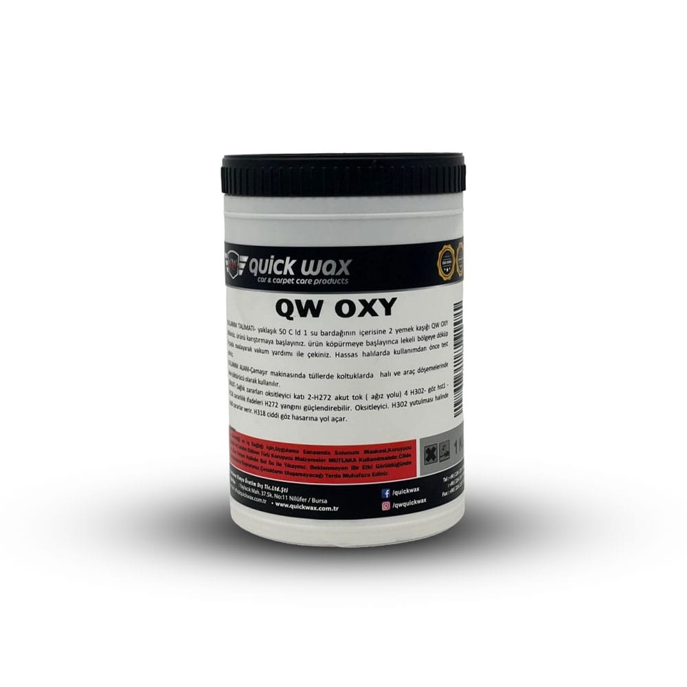 Quickwax Oxy Leke Çıkarıcı | 1KG
