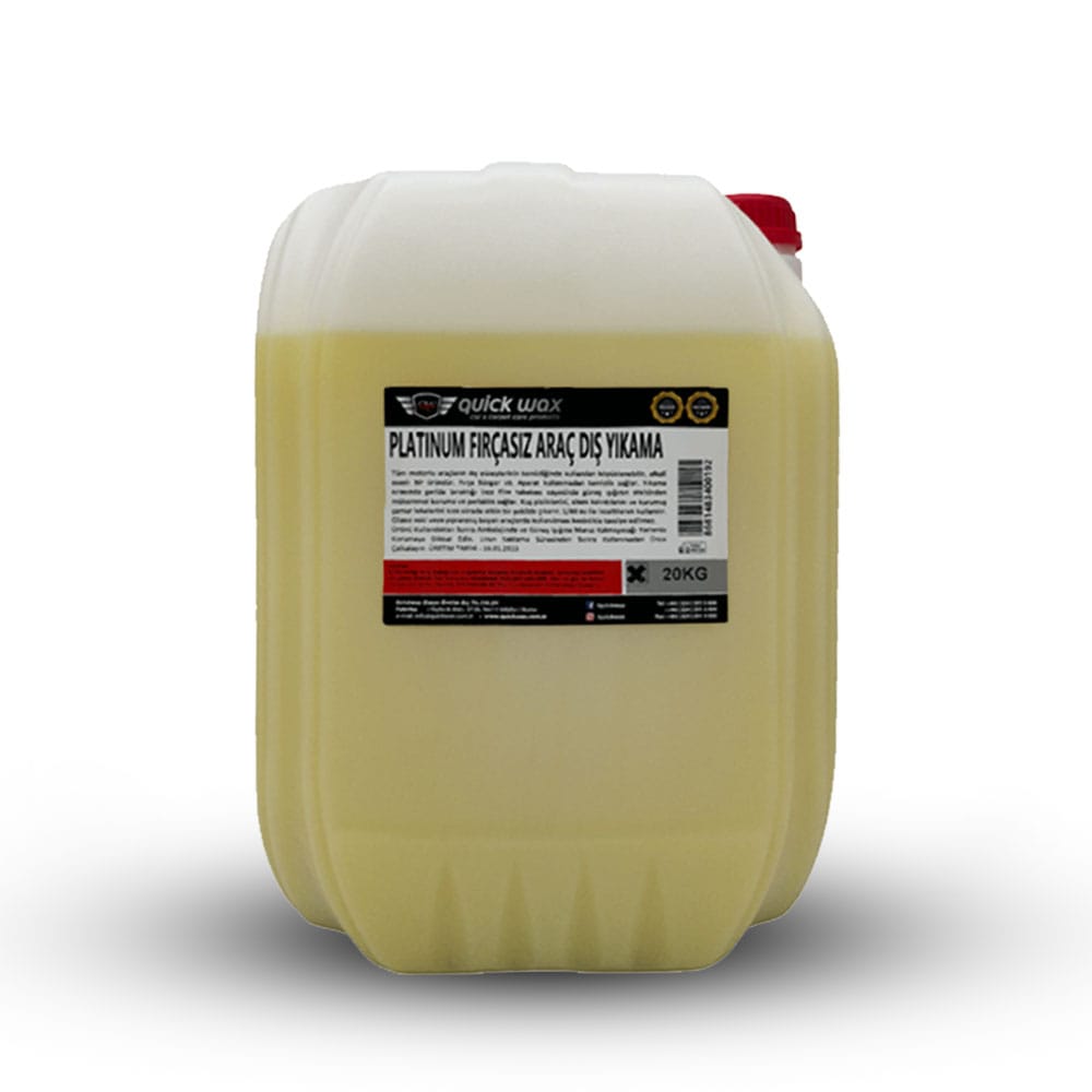 Quickwax Platinium Fırçasız Dış Yıkama | 20KG