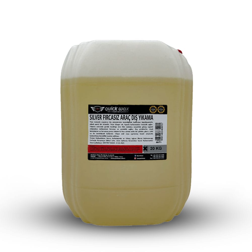 Quickwax Silver Fırçasız Dış Yıkama | 20KG