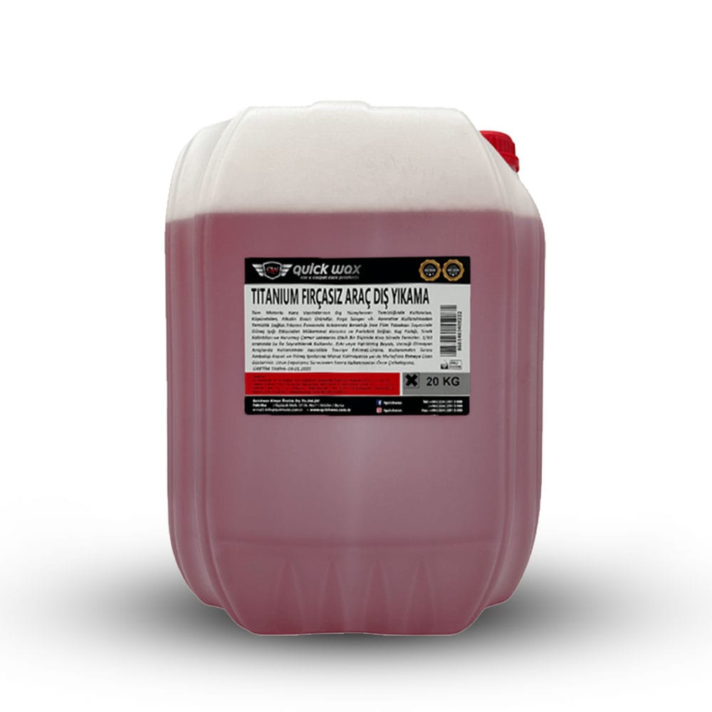 Quickwax Titanyum Fırçasız Dış Yıkama | 20KG