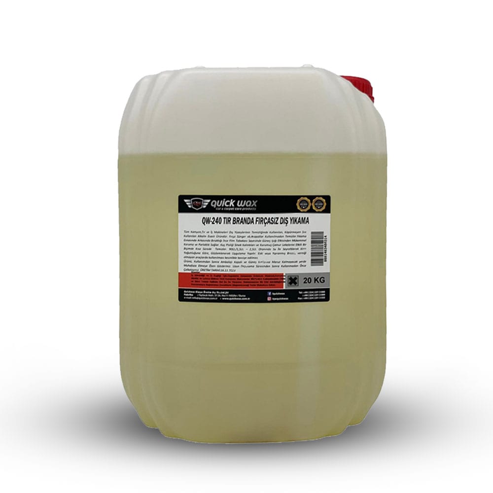 Quickwax Tır Branda Temizleyici Çift Faz | 20KG