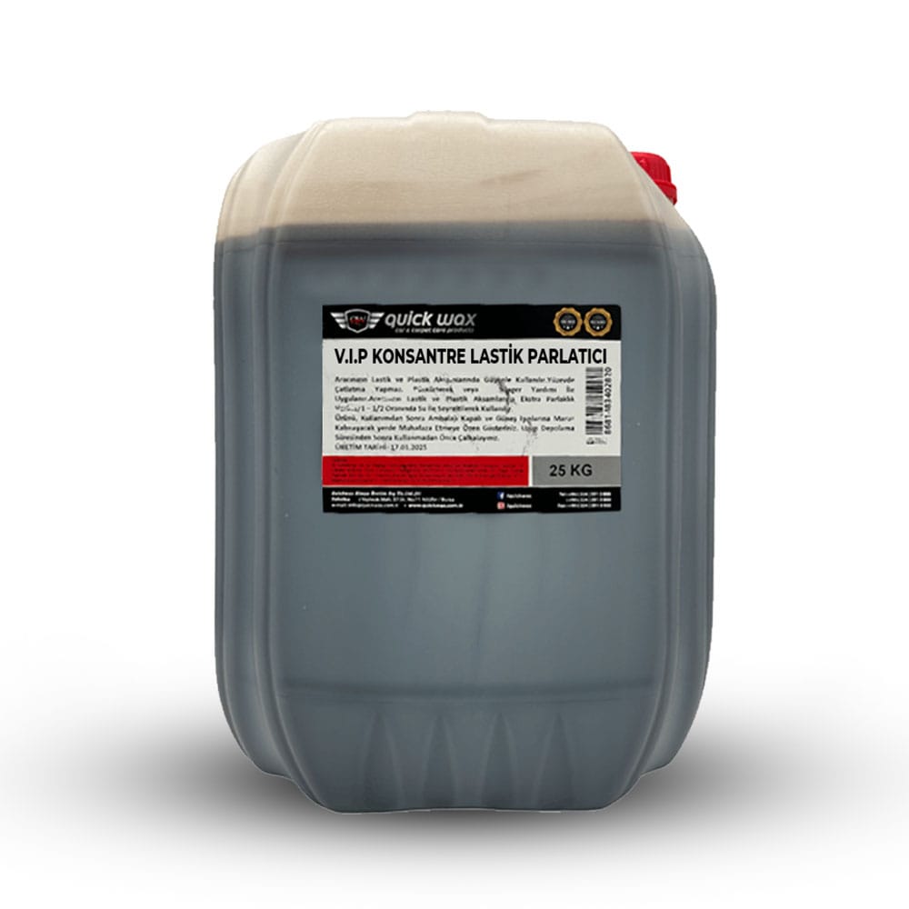 Quickwax Vip Konsantre Lastik Parlatıcı | 20KG