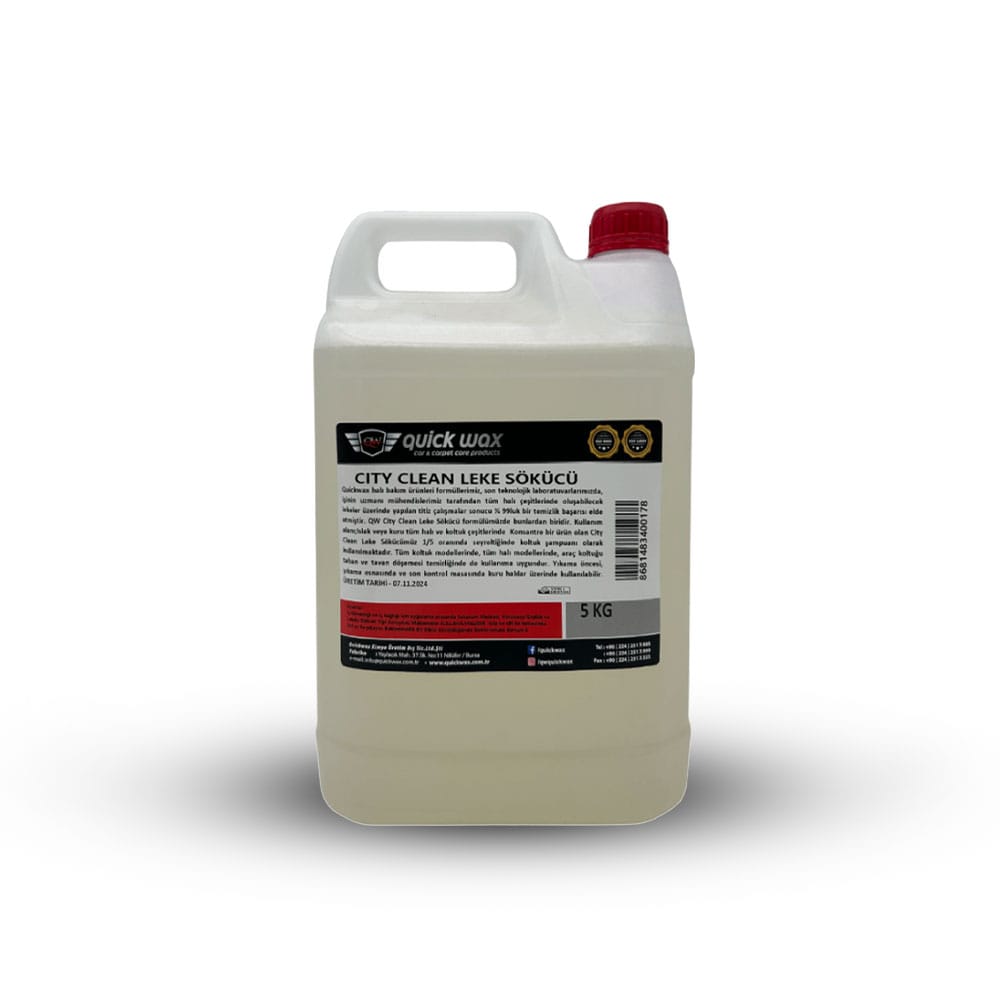 Quickwax City Clean Leke Sökücü | 5KG