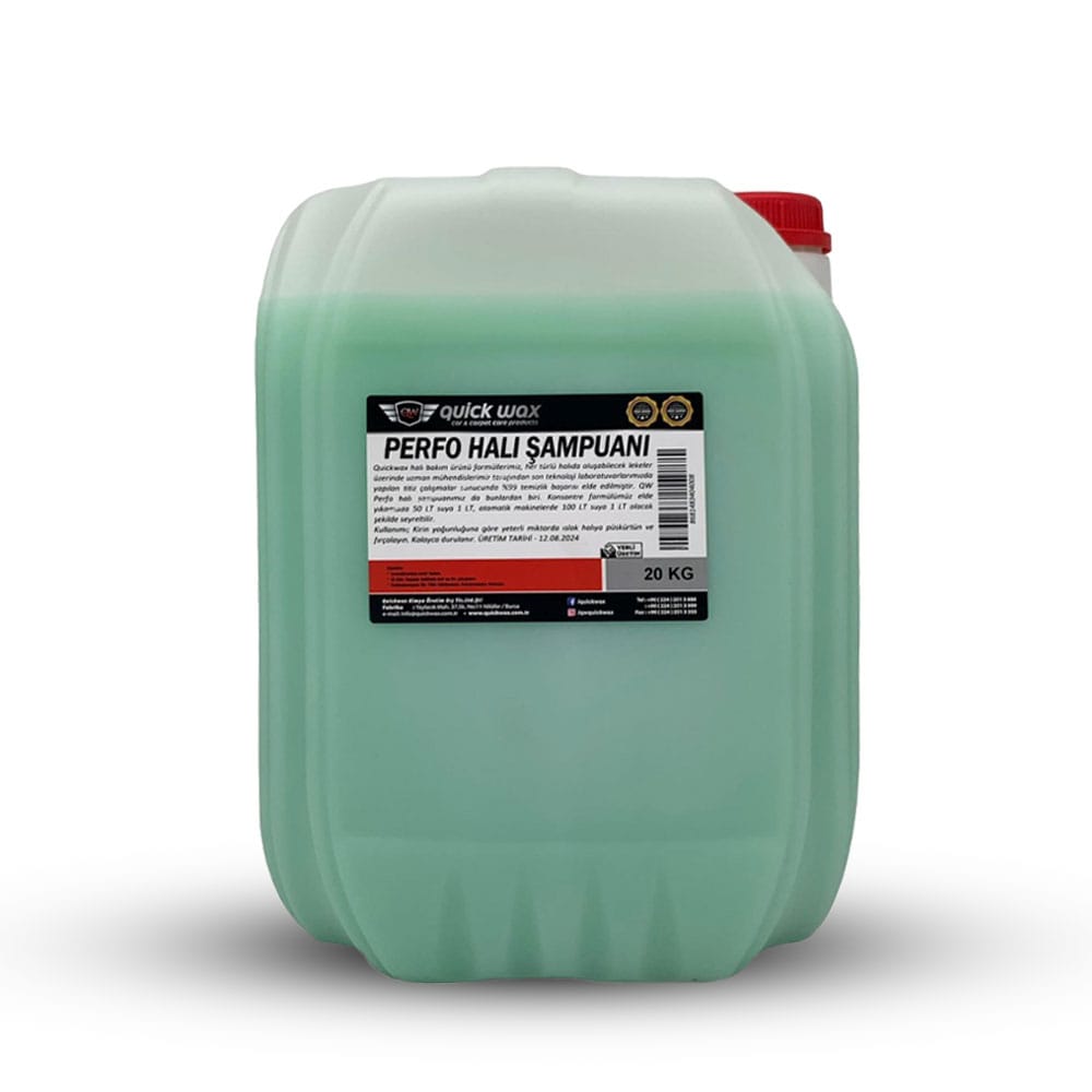 Quickwax Perfo Halı Şampuanı | 20KG